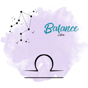 Constellation de la Balance – symbole astrologique Libra, illustration astrologie avec nom en français et latin.