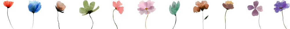 Fleurs aux couleurs automne/hiver 2025
