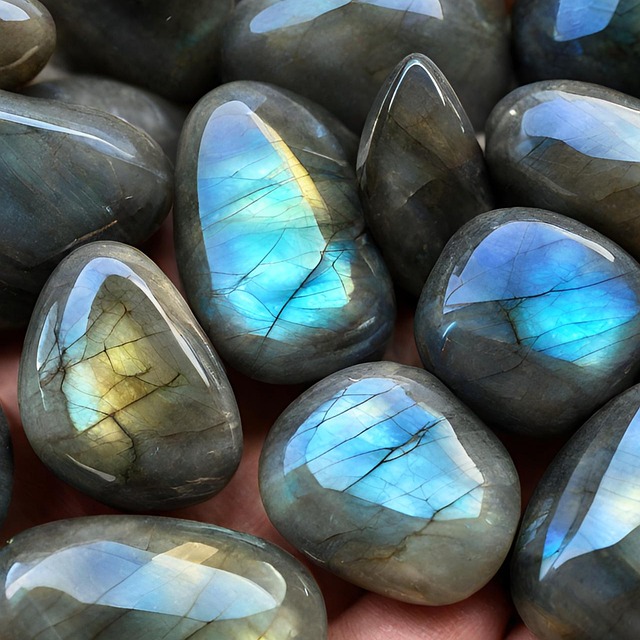 Galets de labradorite